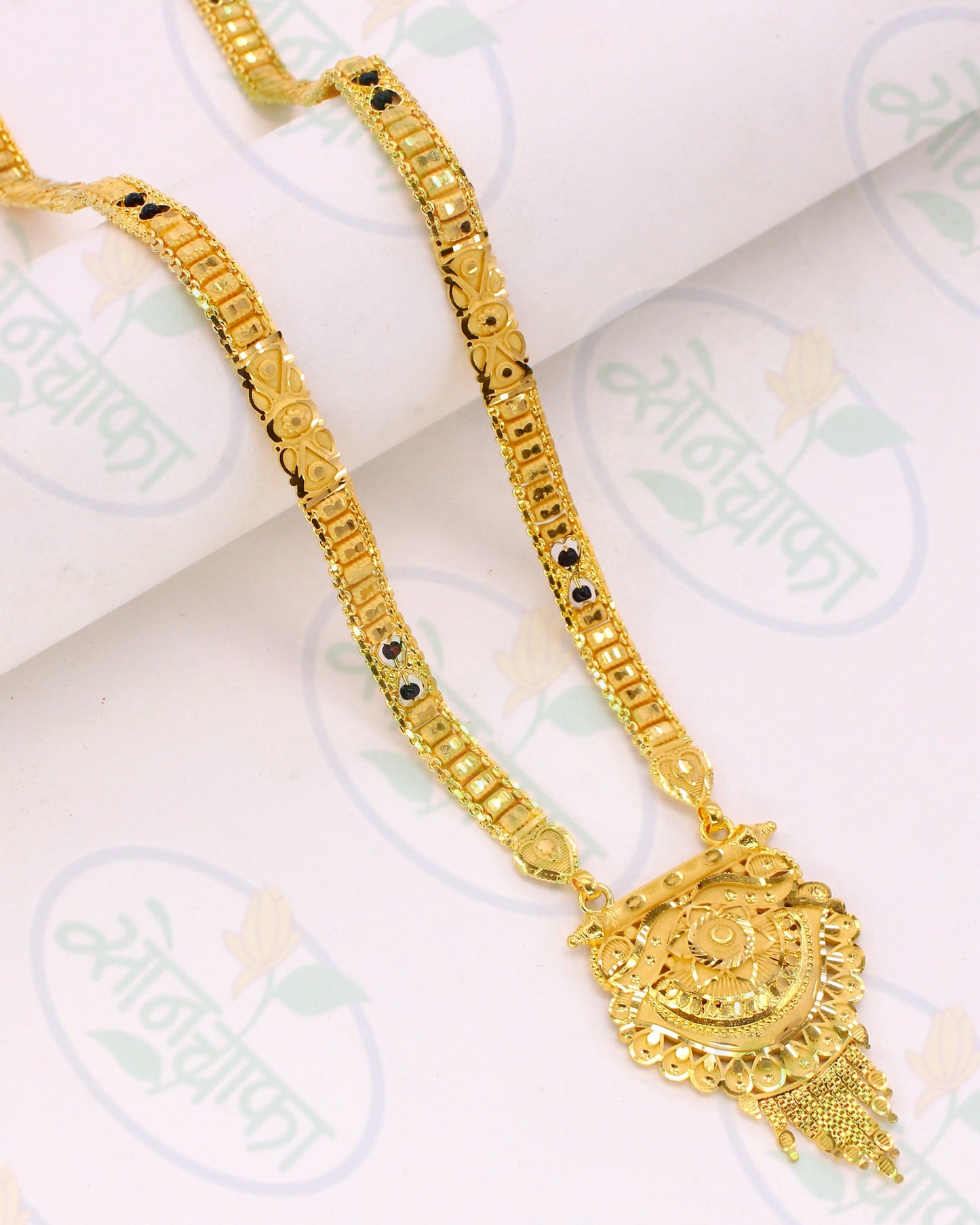 BEAUTIFUL GOLD PLATED MANGALSUTRA