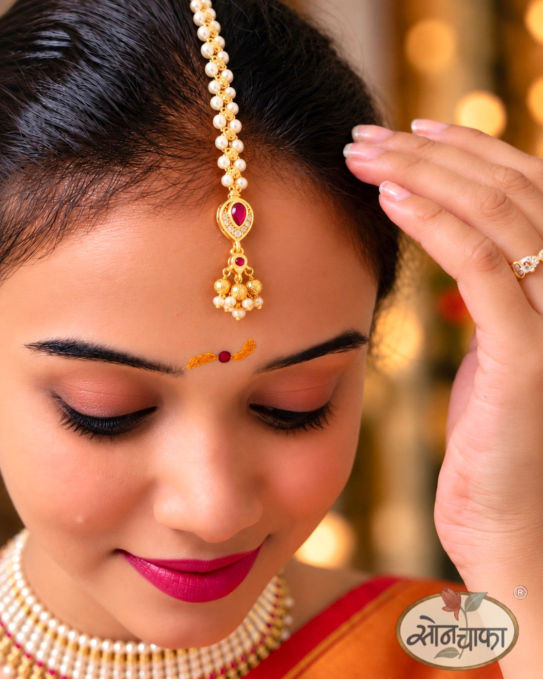 TRENDY PEARL BINDI