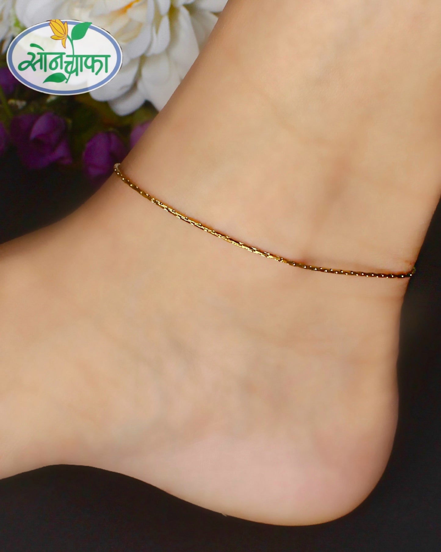SIMPLE DIA ANKLET