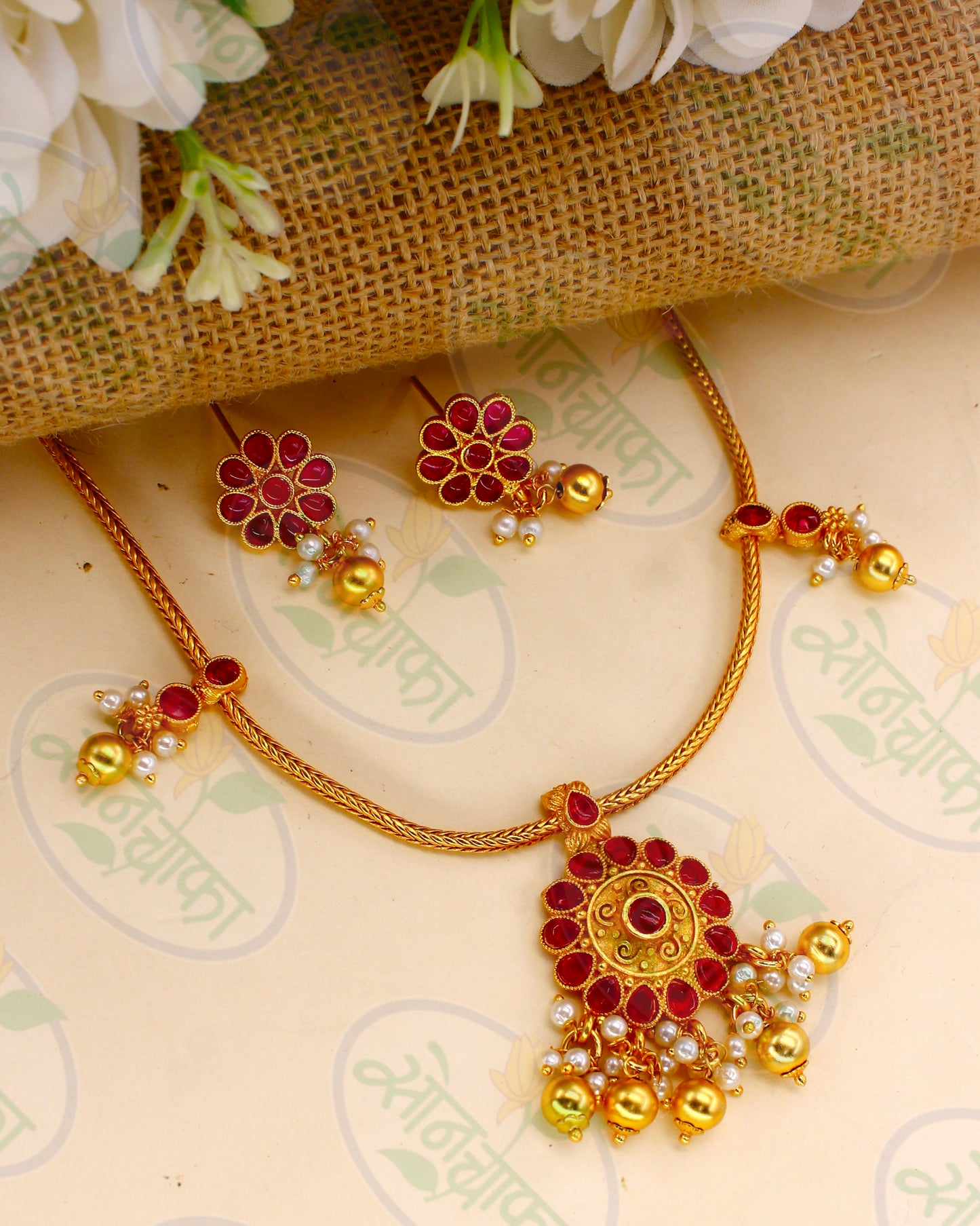 KEMP STONE DESIGNER NECKLACE