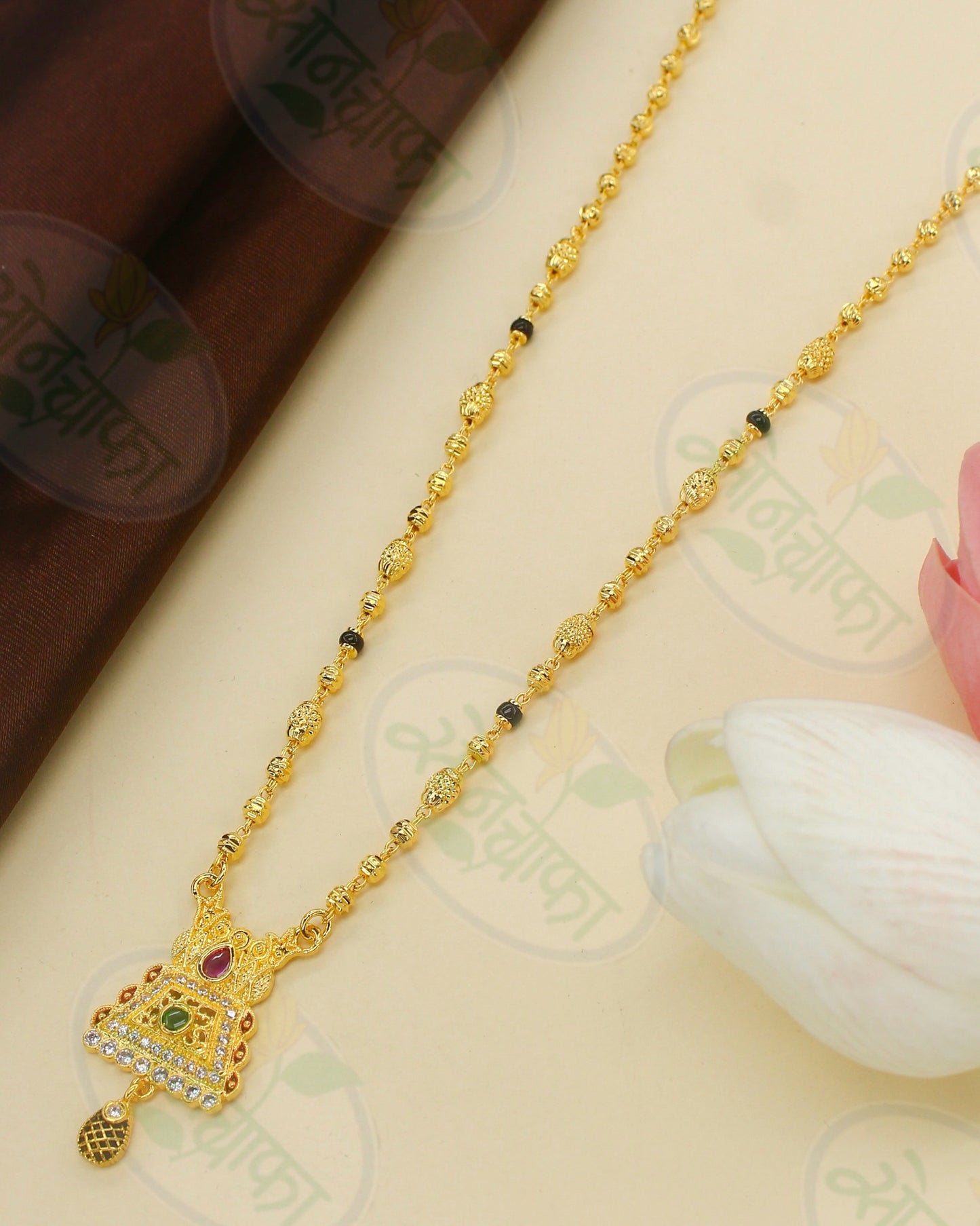CLASSICAL GOLD PLATED MANGALSUTRA