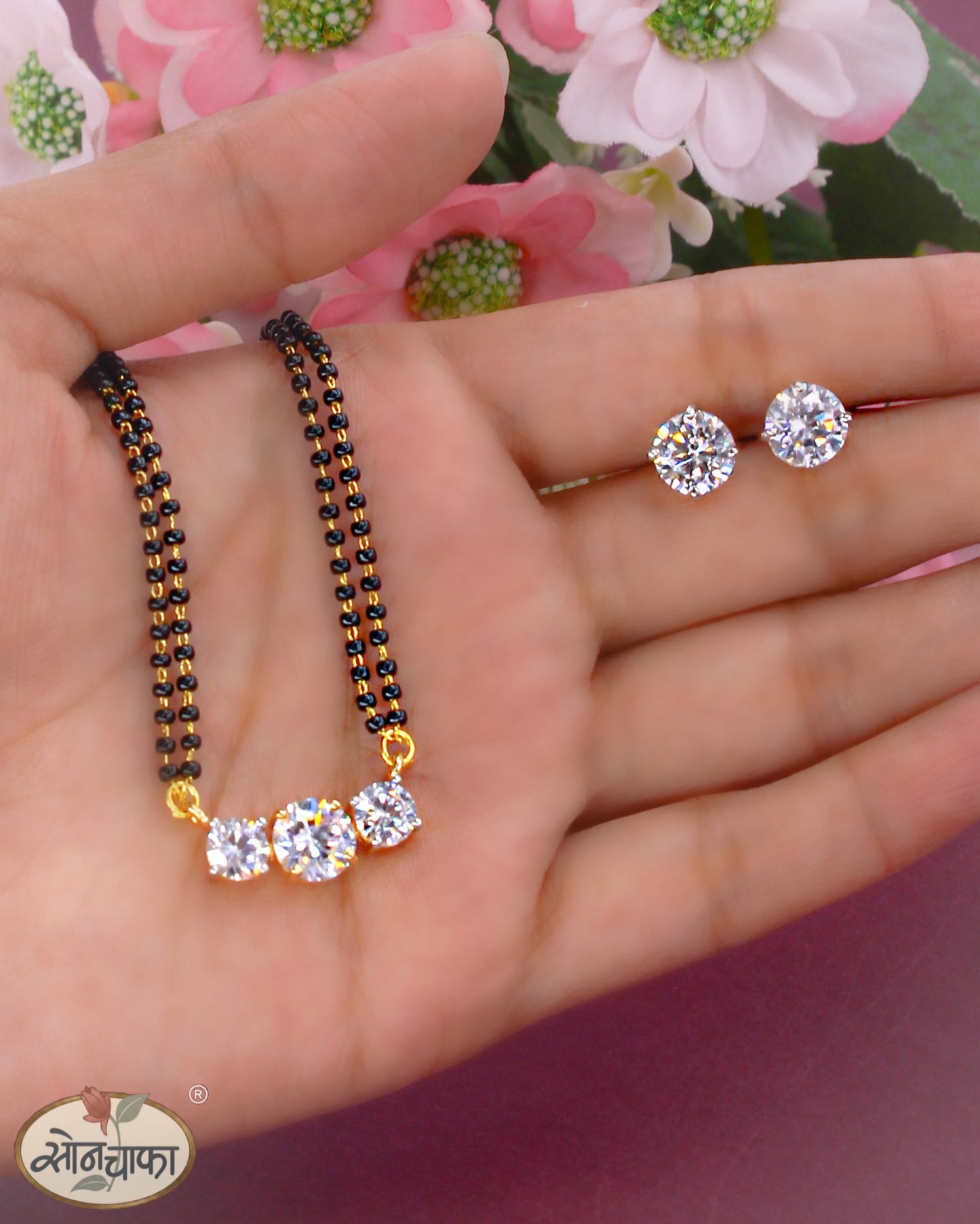 MODERN DIAMOND MANGALSUTRA