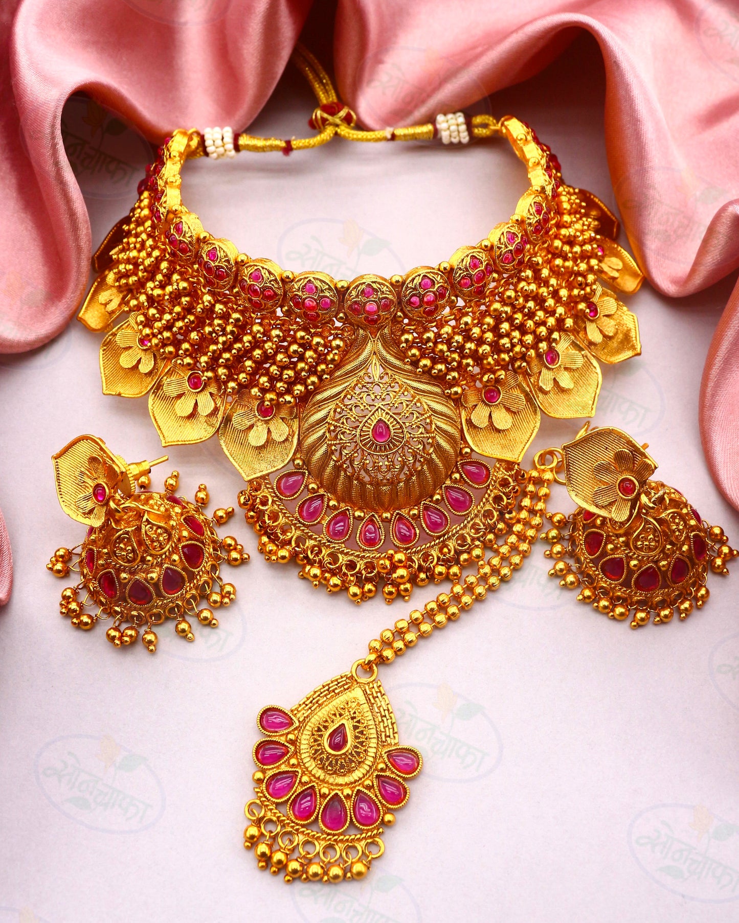 WEDDING WEAR CHOKER SET