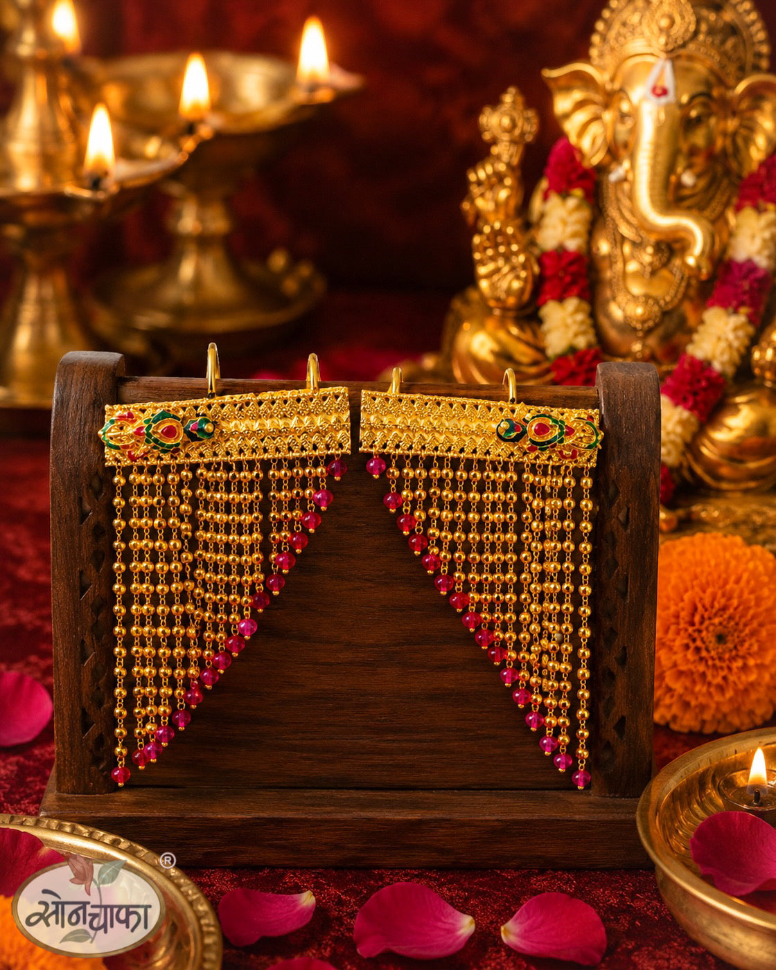 TRADITIONAL LATKAN GANPATI KAAN
