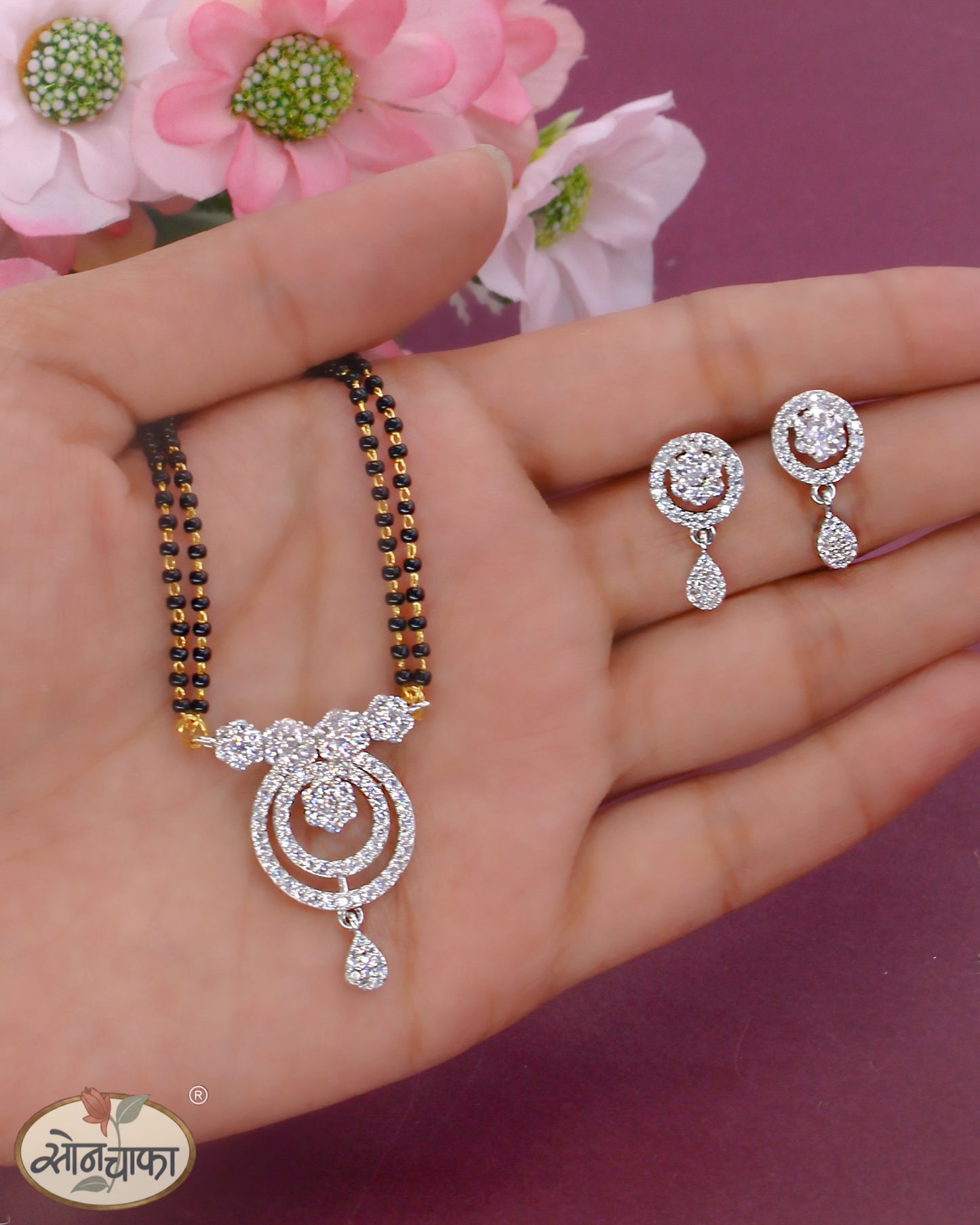 STYLISED DIAMOND MANGALSUTRA