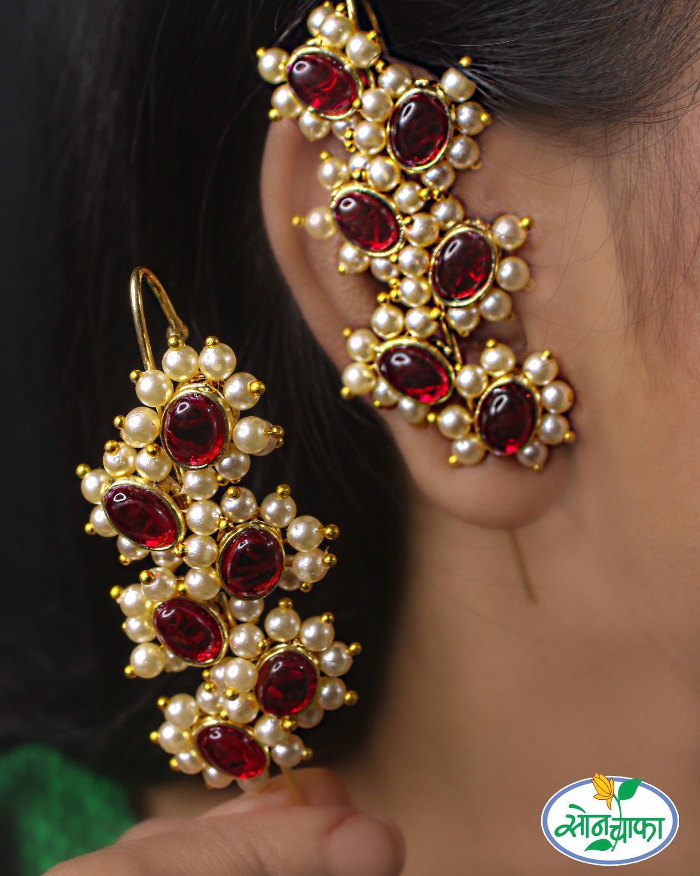 KEMP STONE DESIGNER EAR-CUFF