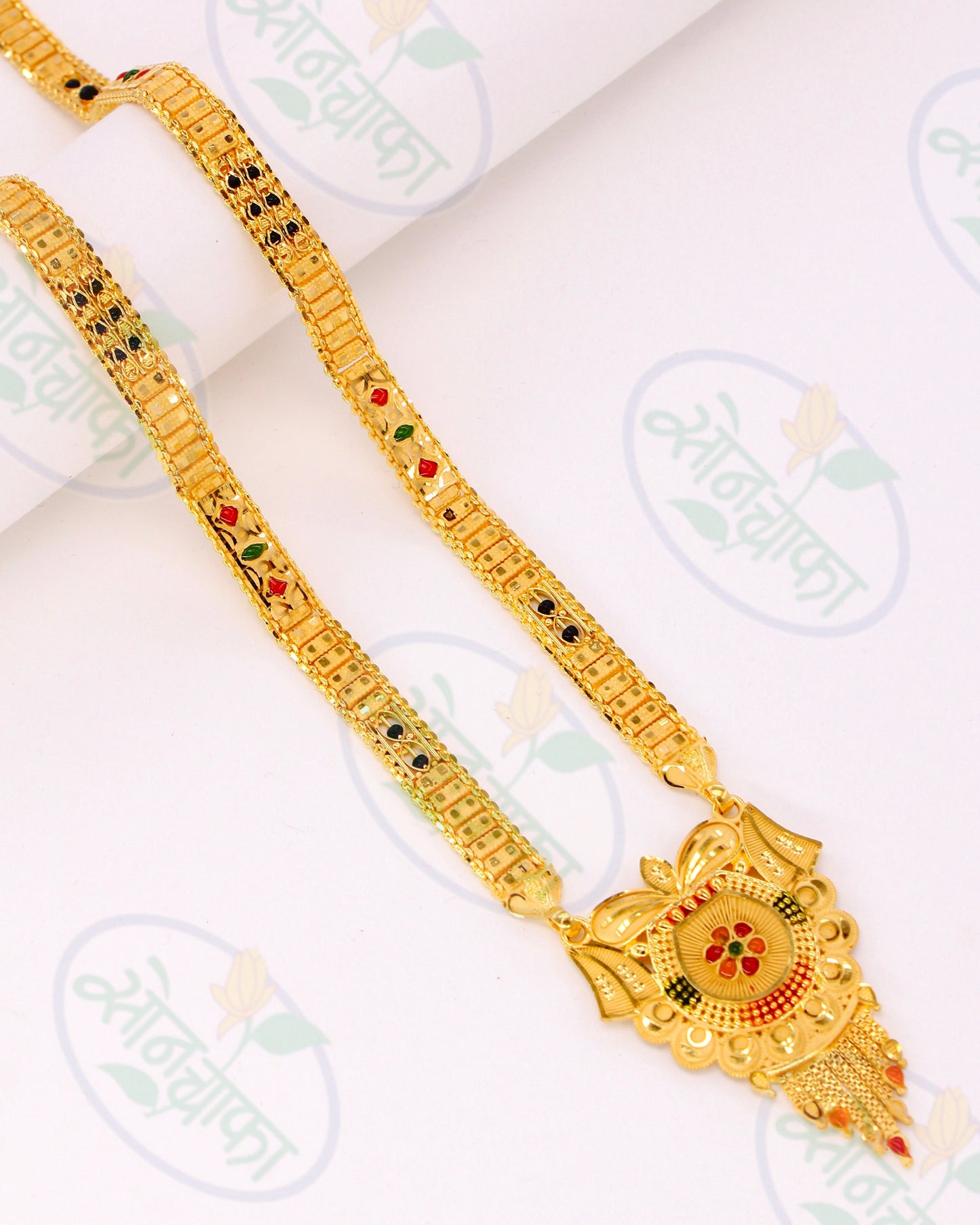 ENTICING GOLD PLATED MANGALSUTRA