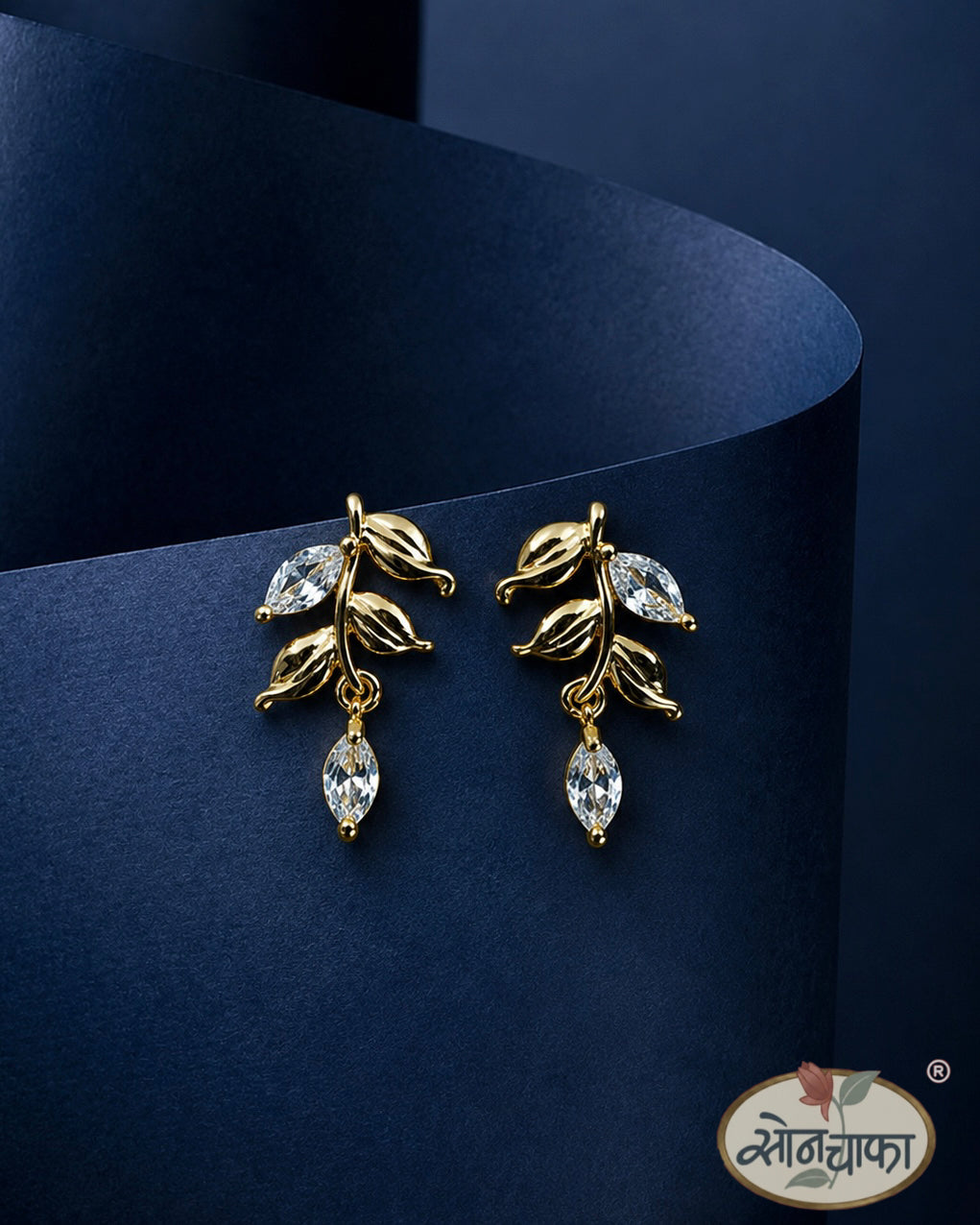 LEAF DESIGNER EARRINGS