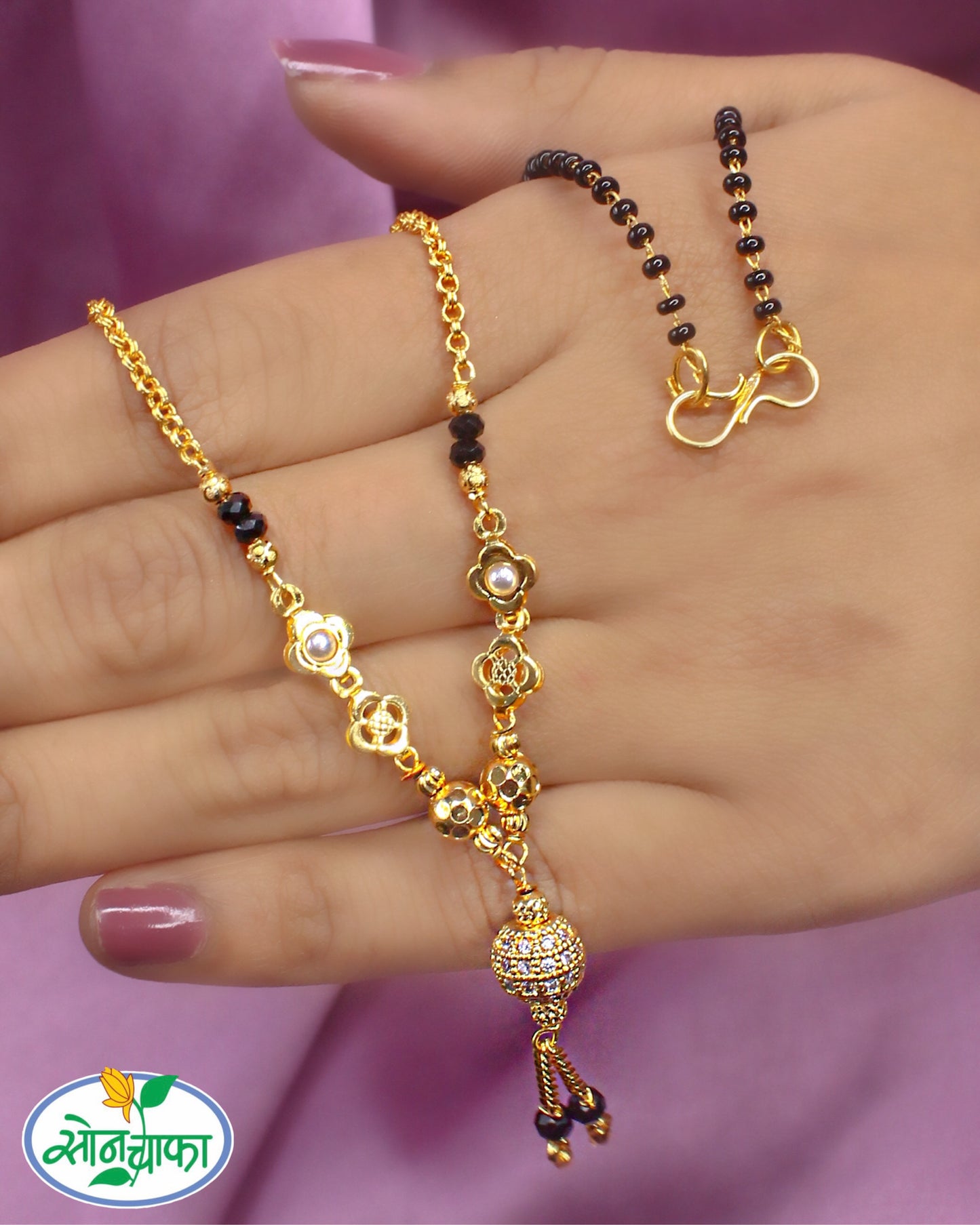 IMPRESSIVE ANTIQUE MANGALSUTRA