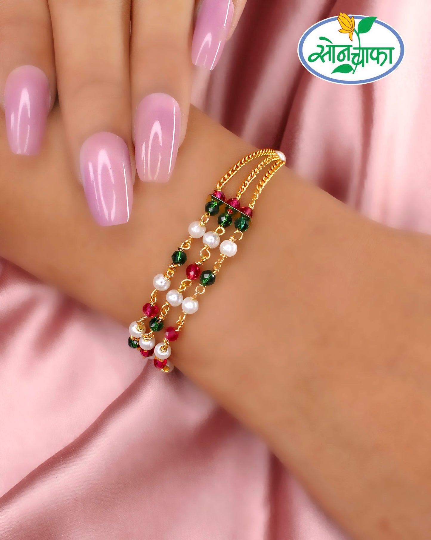 CLASSIC MULTICOLOR BEADS BRACELET