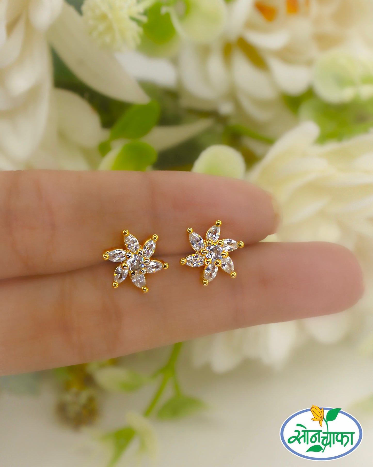 FLOWER DESIGNER EARRINGS