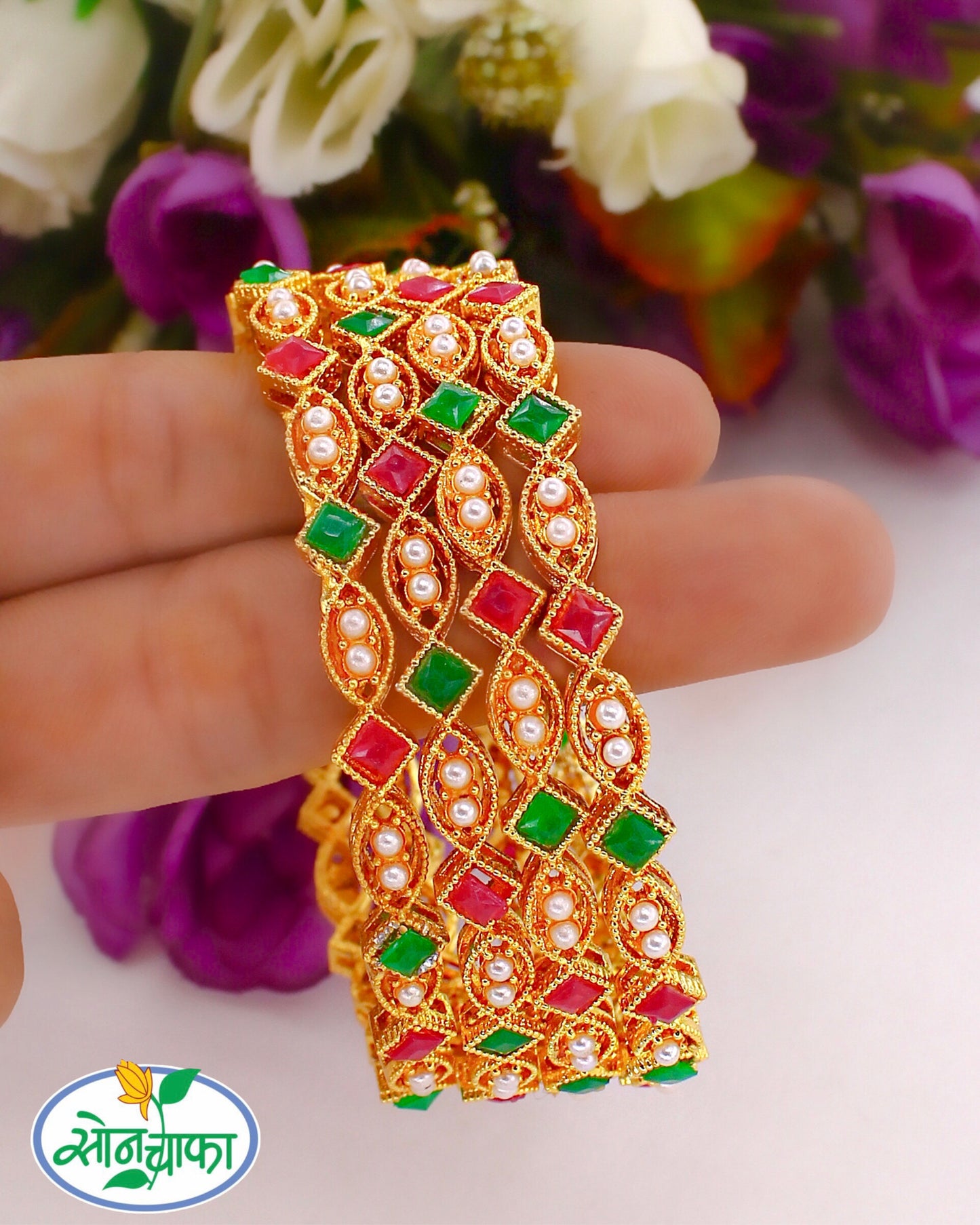 SQUARE DESIGNER BANGLES