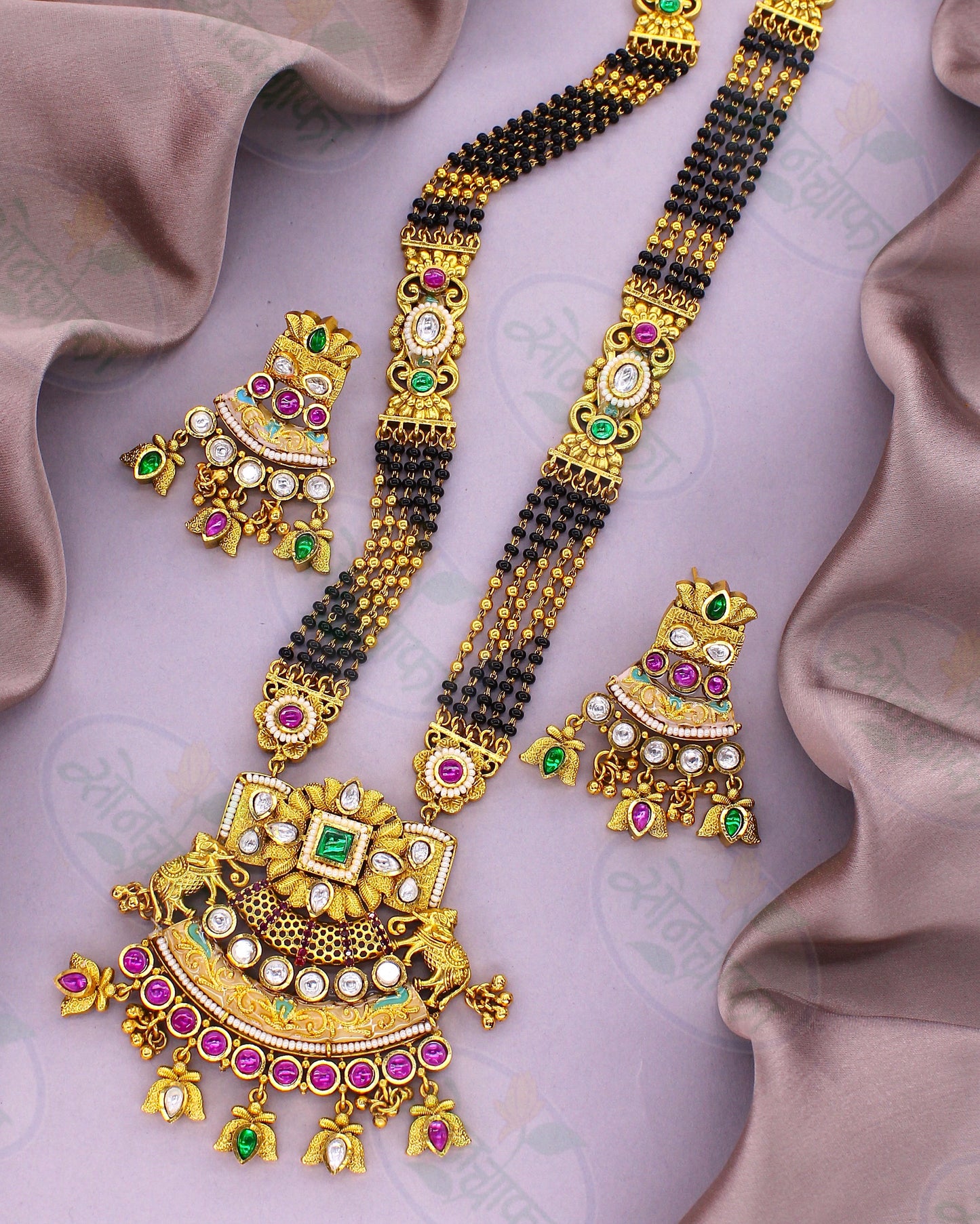 RAVISHING RAJWADI MANGALSUTRA