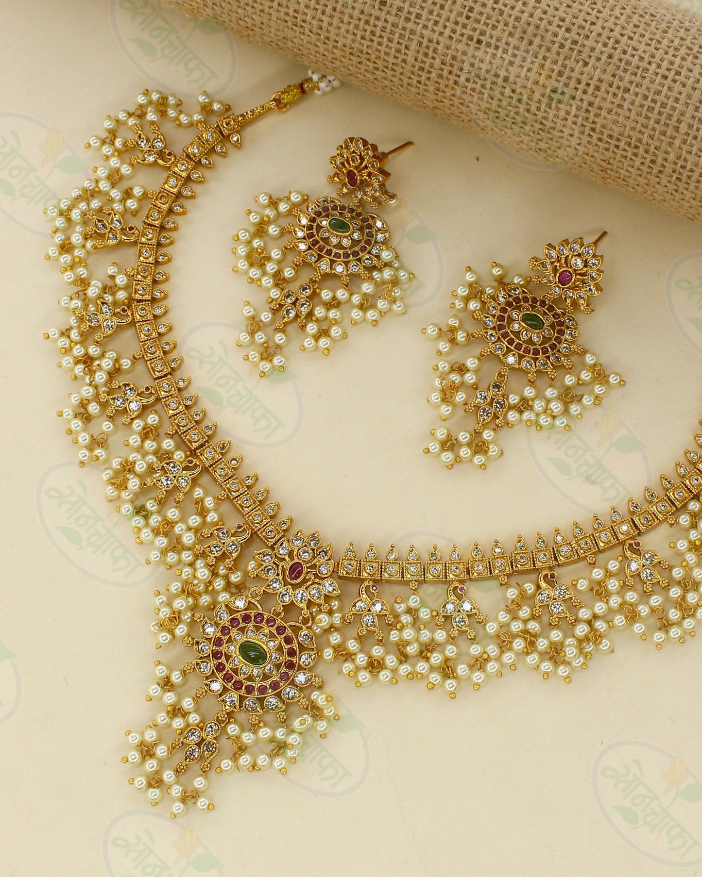 IMPRESSIVE RAJASI NECKLACE