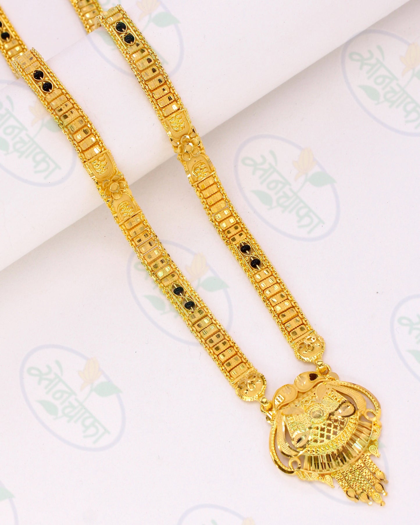 FANCY GOLD PLATED MANGALSUTRA