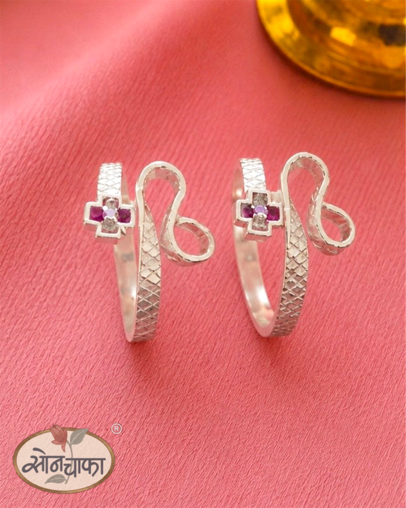 SQUARE DESIGNE SILVER JODAVI