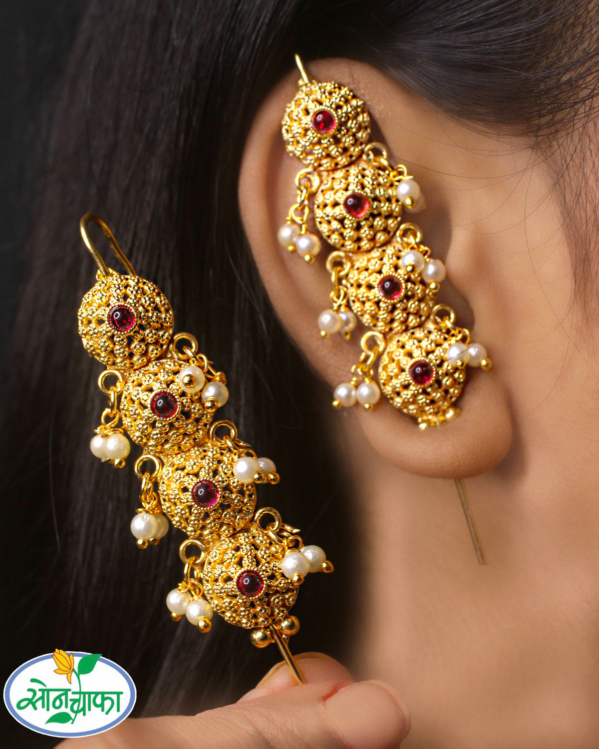 ANTIQUE EAR-CUFF