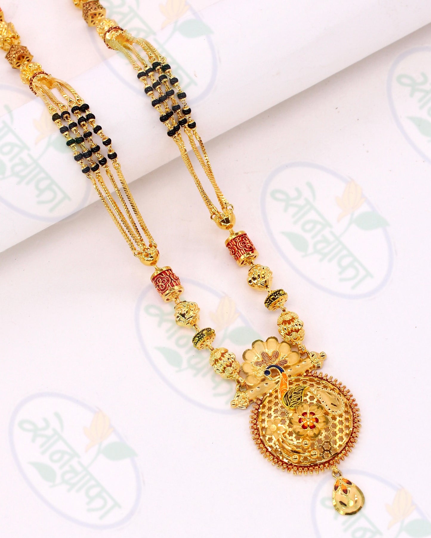 TRENDY GOLD PLATED MANGALSUTRA