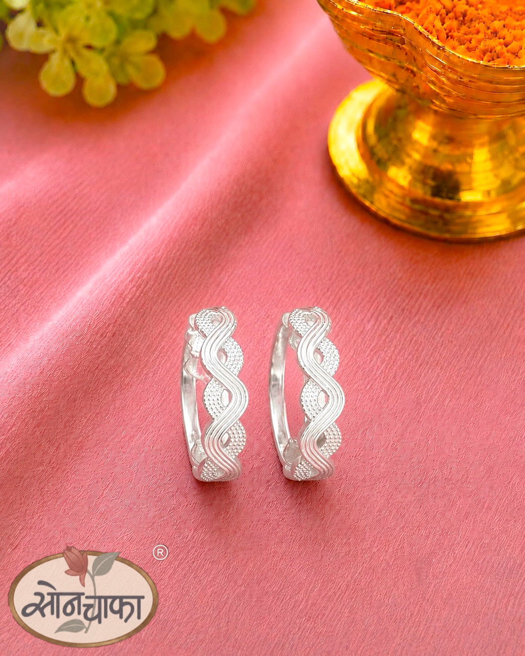 GRACEFUL DESIGNER SILVER JODAVI