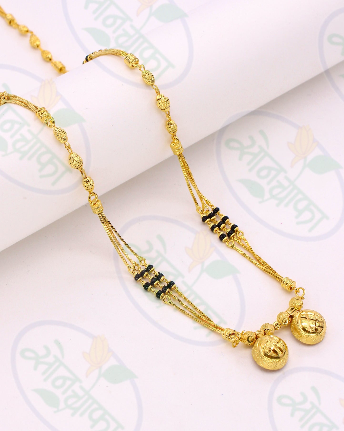 PRETTY GOLD PLATED MANGALSUTRA