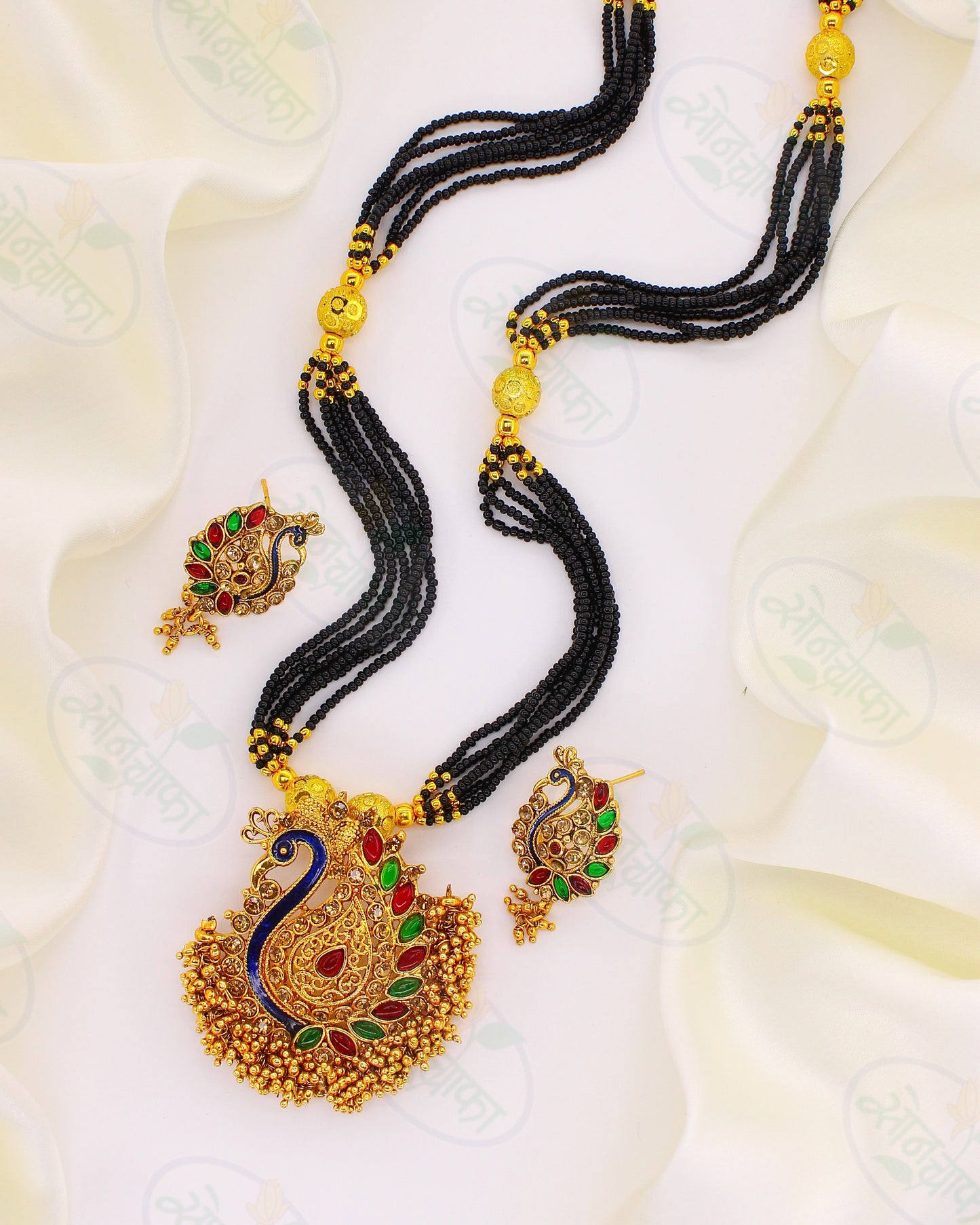 MARVELLOUS PEACOCK DESIGNER MANGALSUTRA