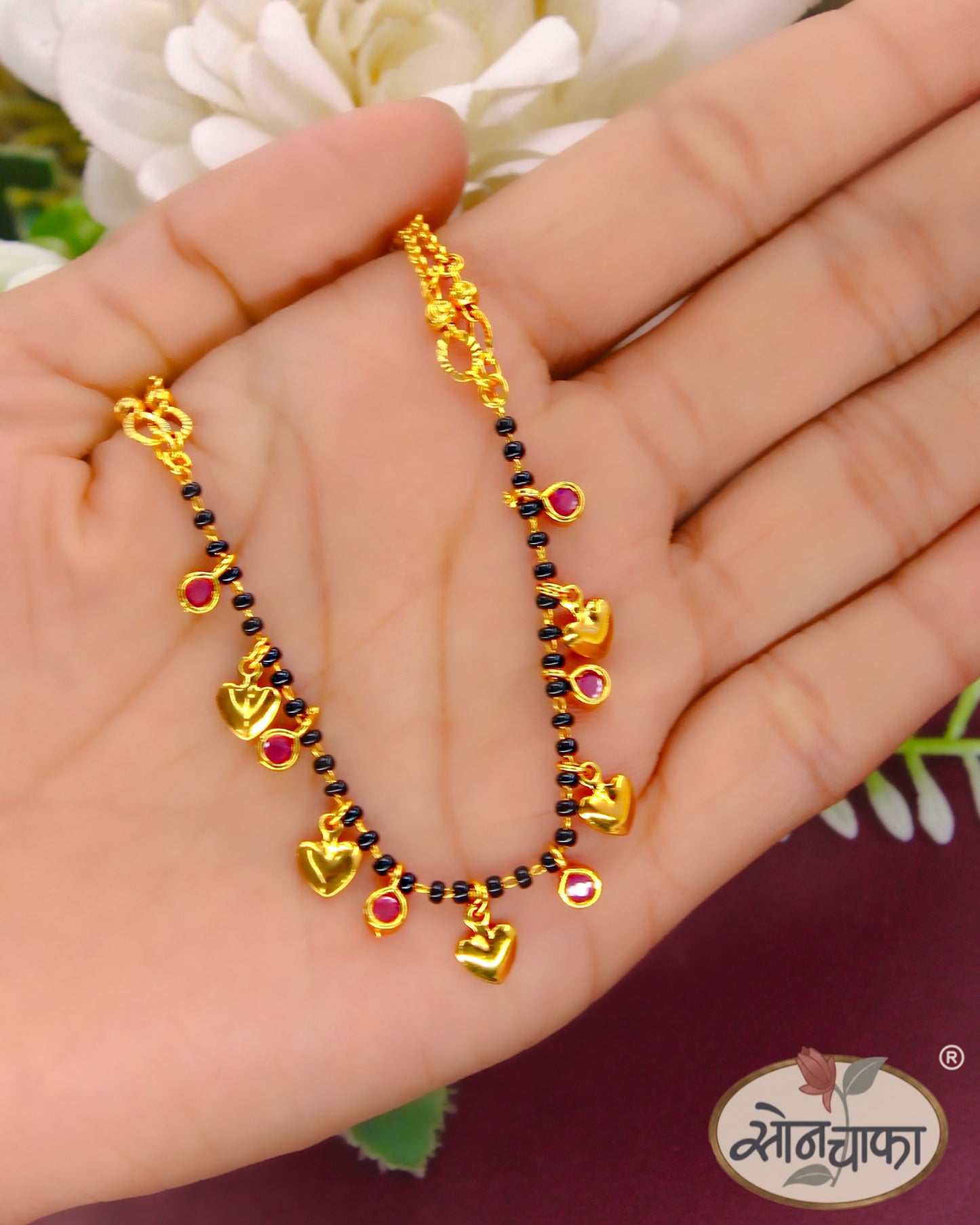 SAPRKLING SIMPLICITY MANGALSUTRA
