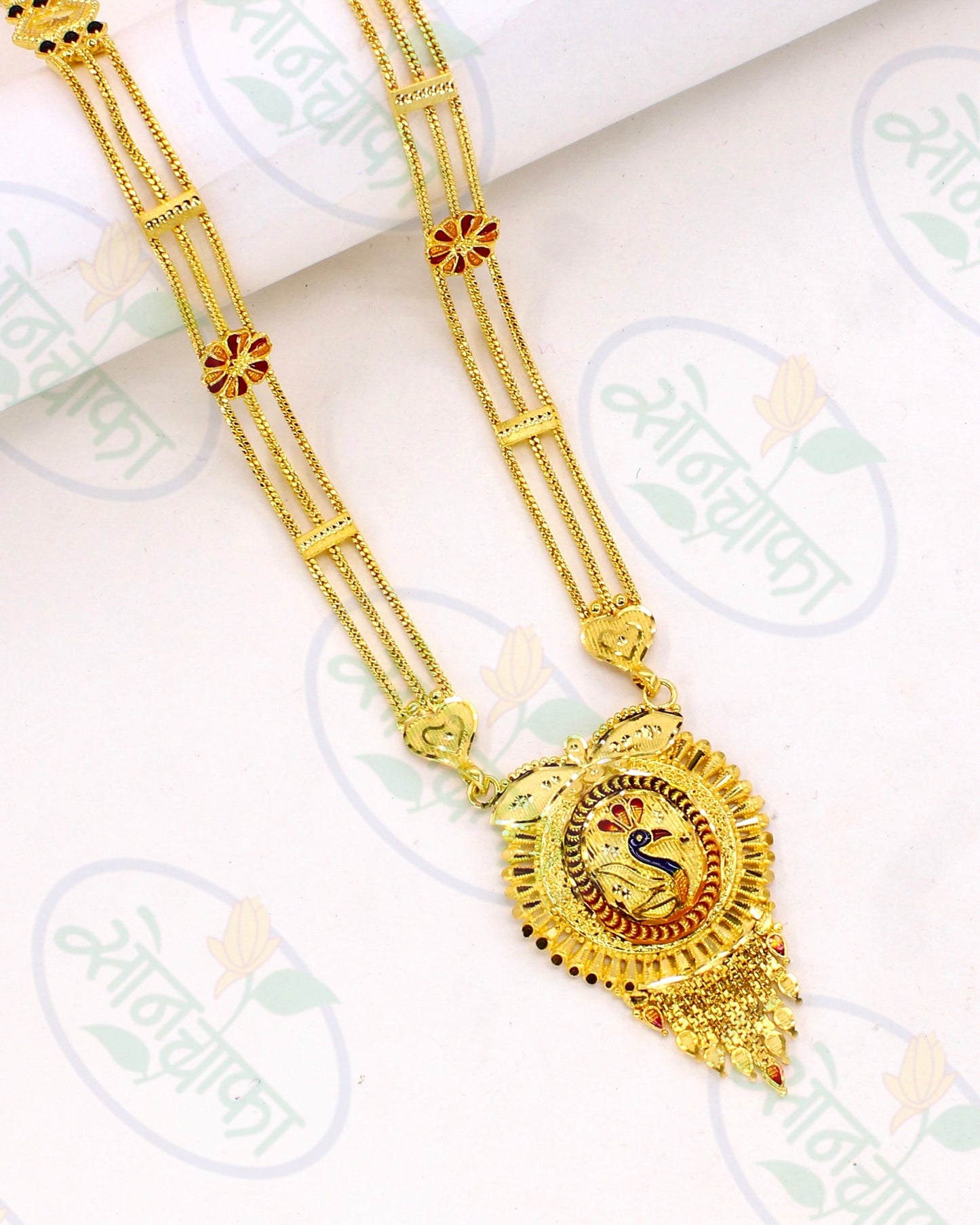 PRETTY SPARK GOLD PLATED MANGALSUTRA