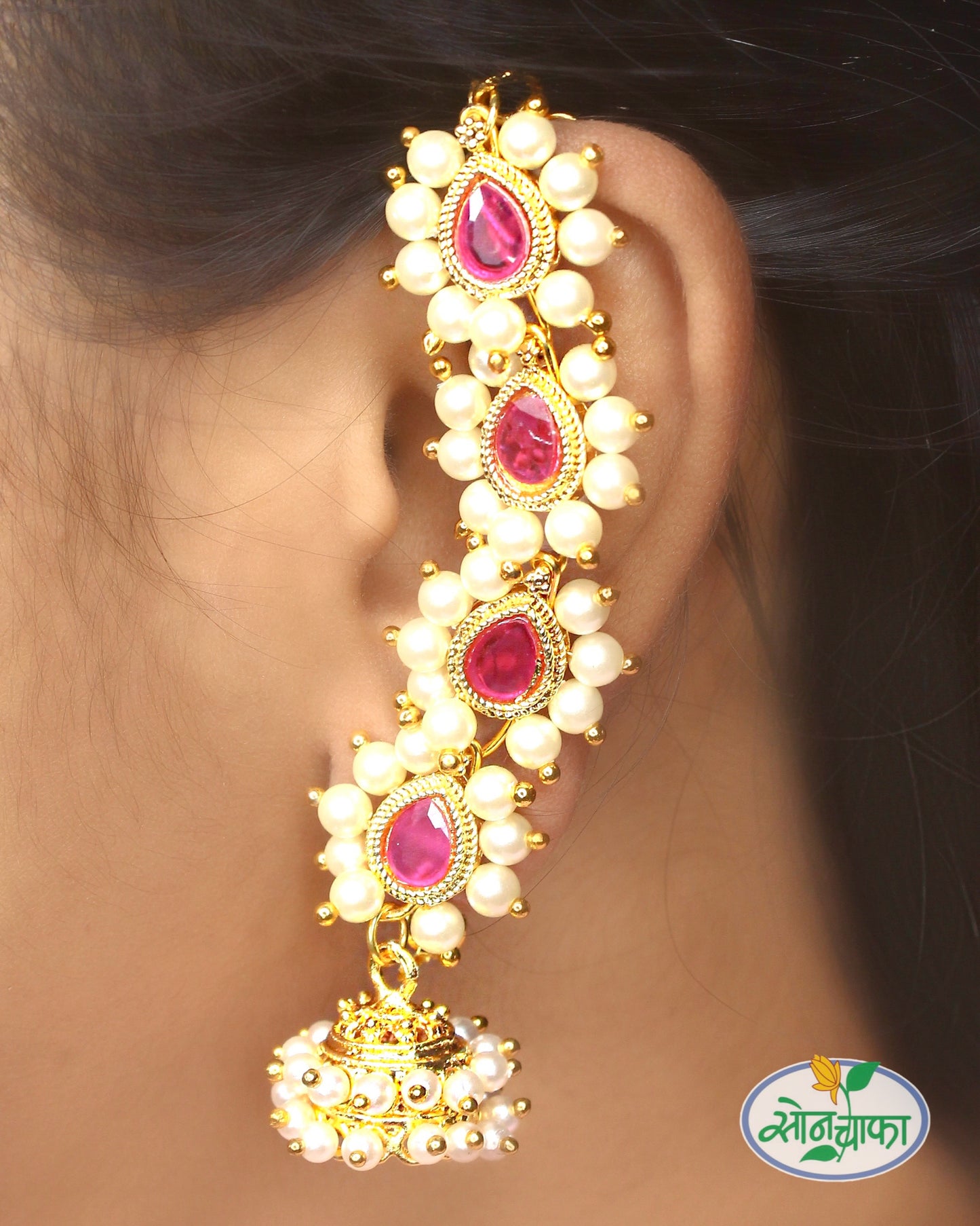 DROPLET DESIGNER EAR-CUFFS