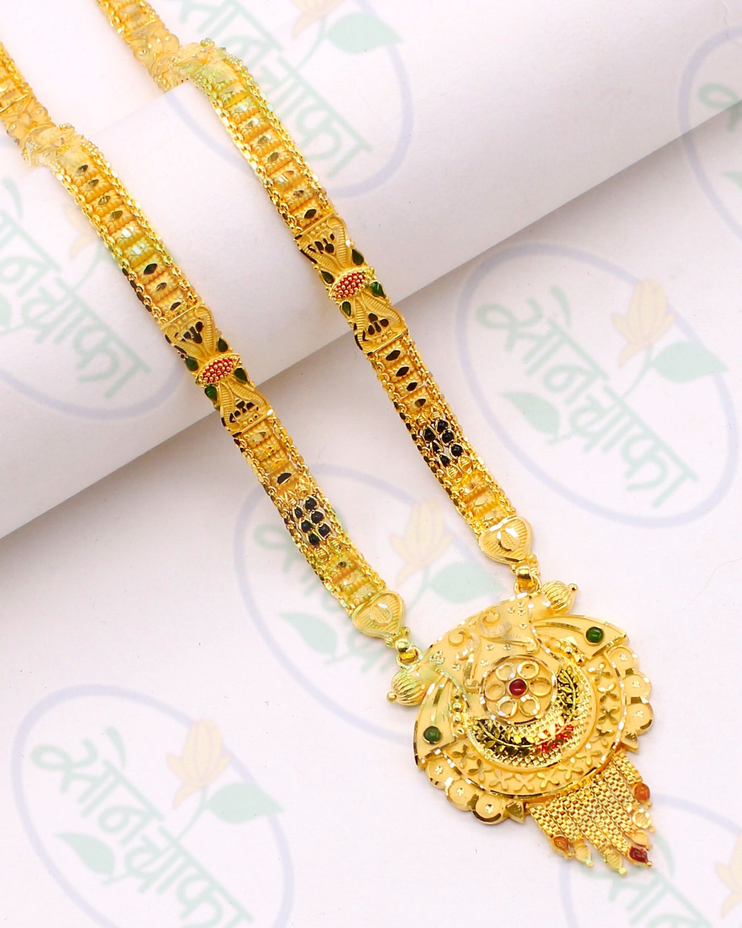 CLASSICAL GOLD PLATED MANGALSUTRA