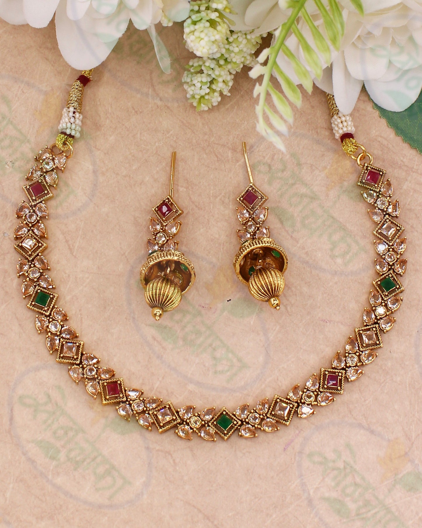 BRILLIANT STONE DESIGNER NECKLACE