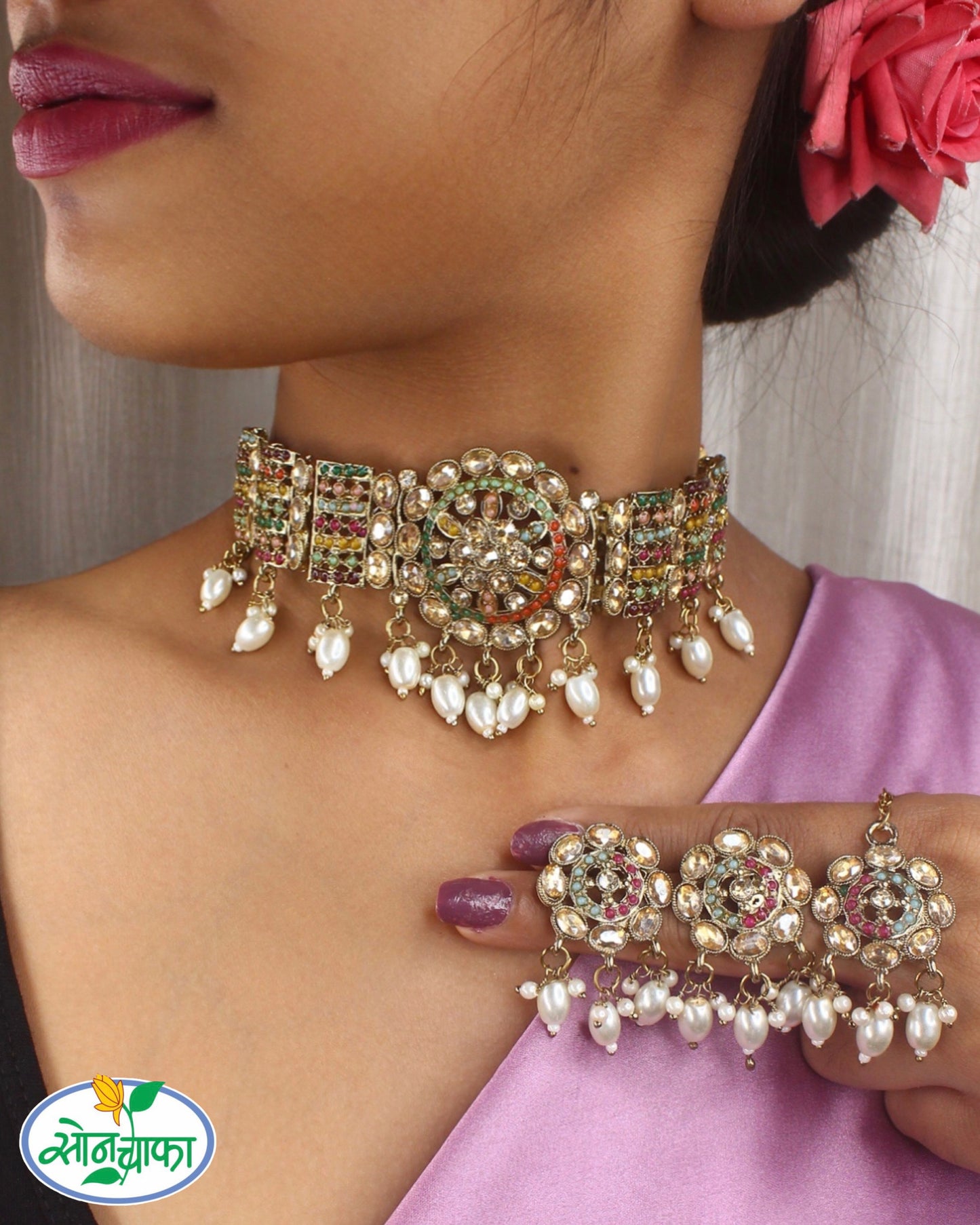 CIRCLE DESIGNER NECKLACE