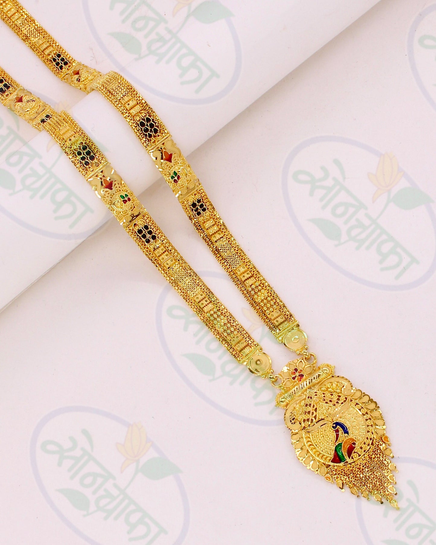 WEDDING WEAR GOLD PLATED MANGALSUTRA