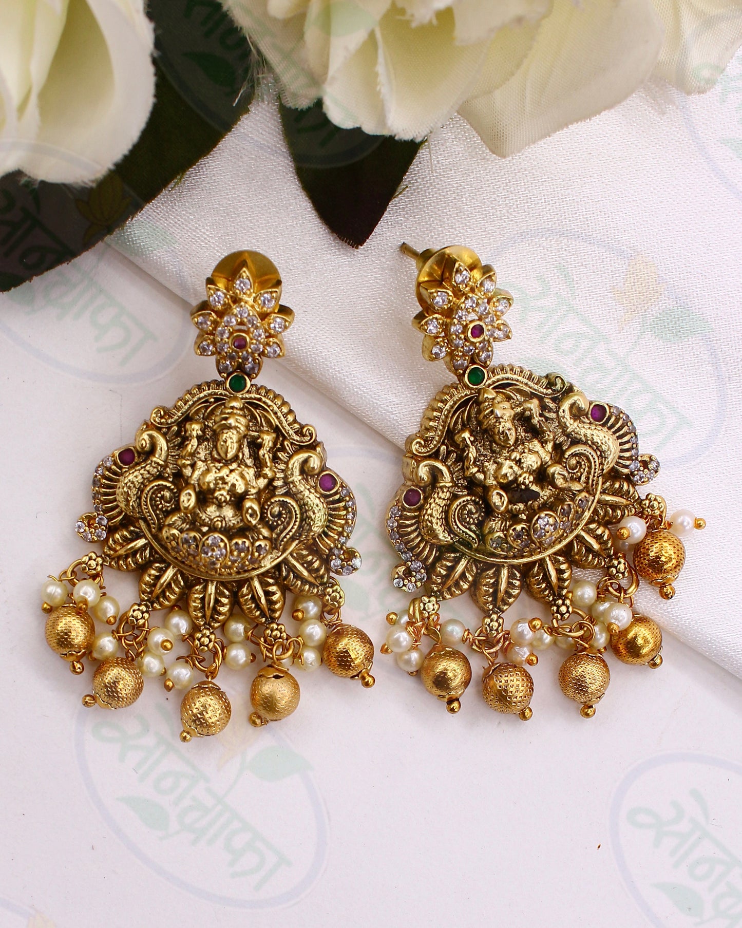 GODDESS LAKSHMI DESIGNER NECKLACE