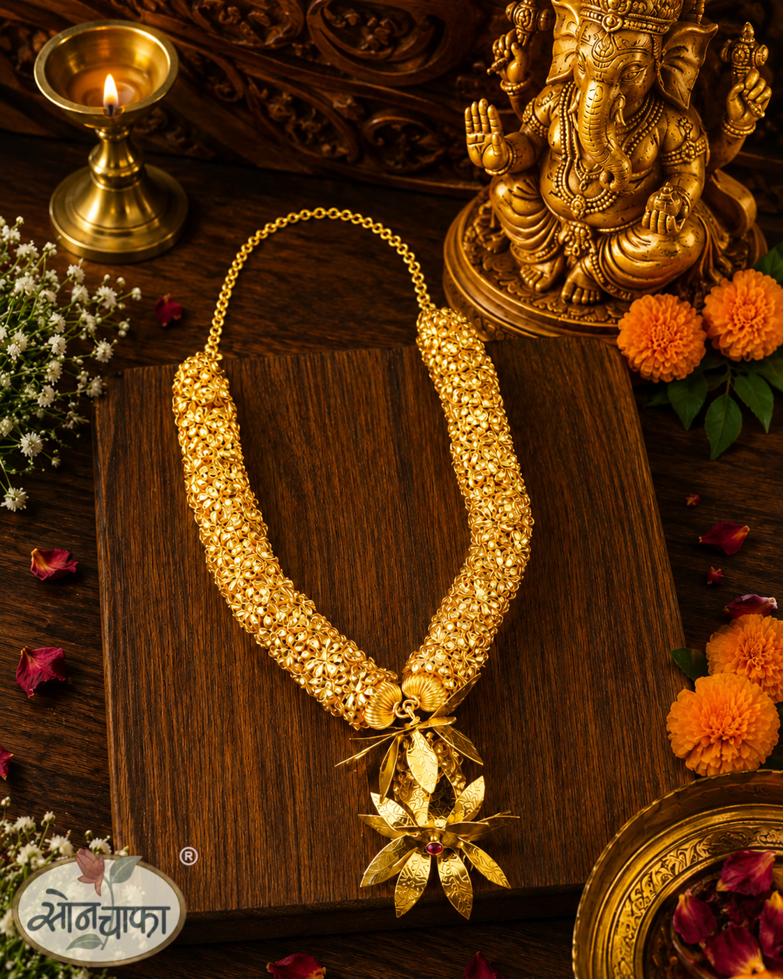 TRADITIONAL GANPATI NECKLACE