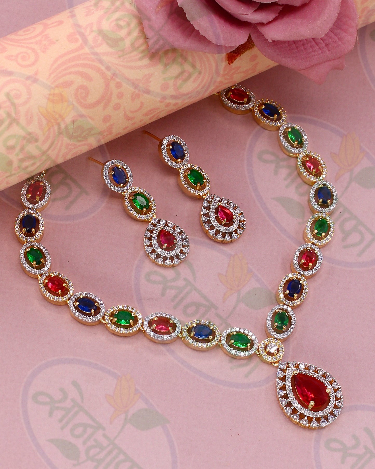DROPLET DESIGNER NECKLACE