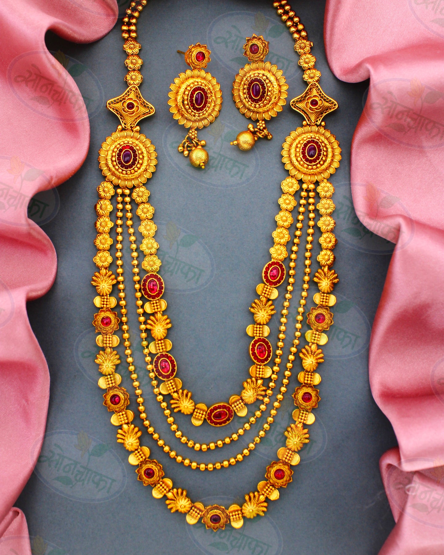 ENCHANTED ALLURE RAJWADI NECKLACE