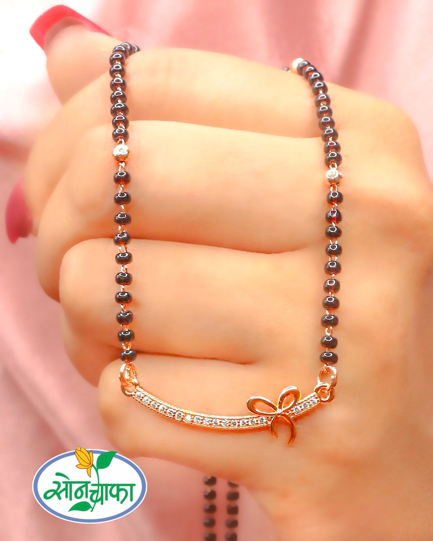 MODERN FANTASIES DIAMOND MANGALSUTRA