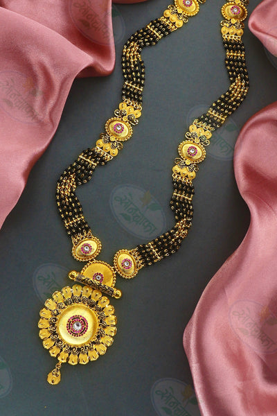 Long hot sale heavy mangalsutra