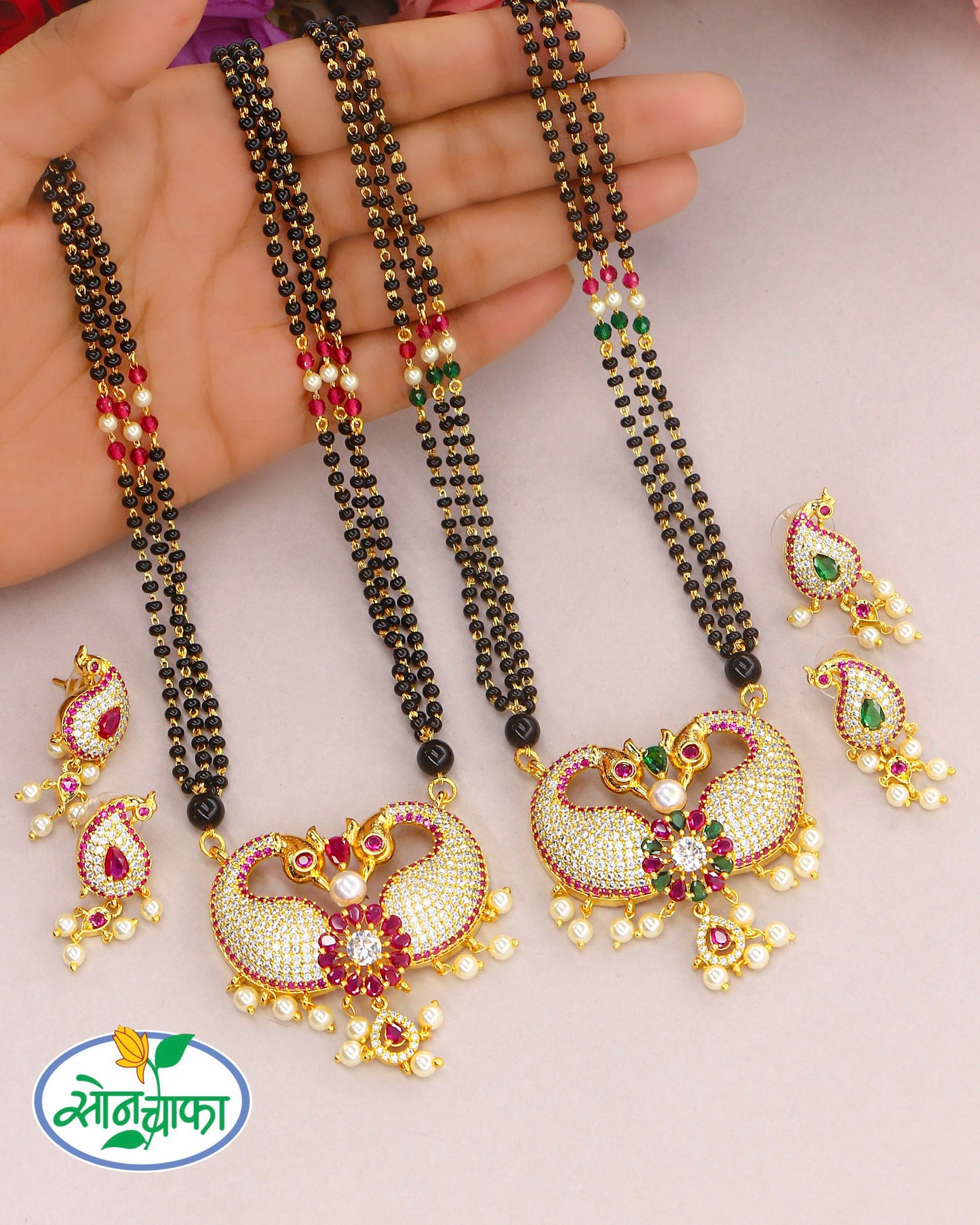 IMPRESSIVE MOTI MANGALSUTRA