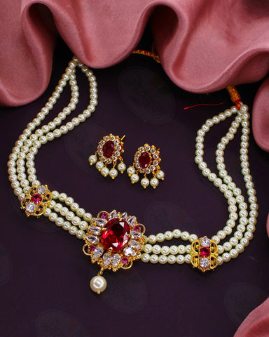 RADIANT FANCY PEARL NECKLACE