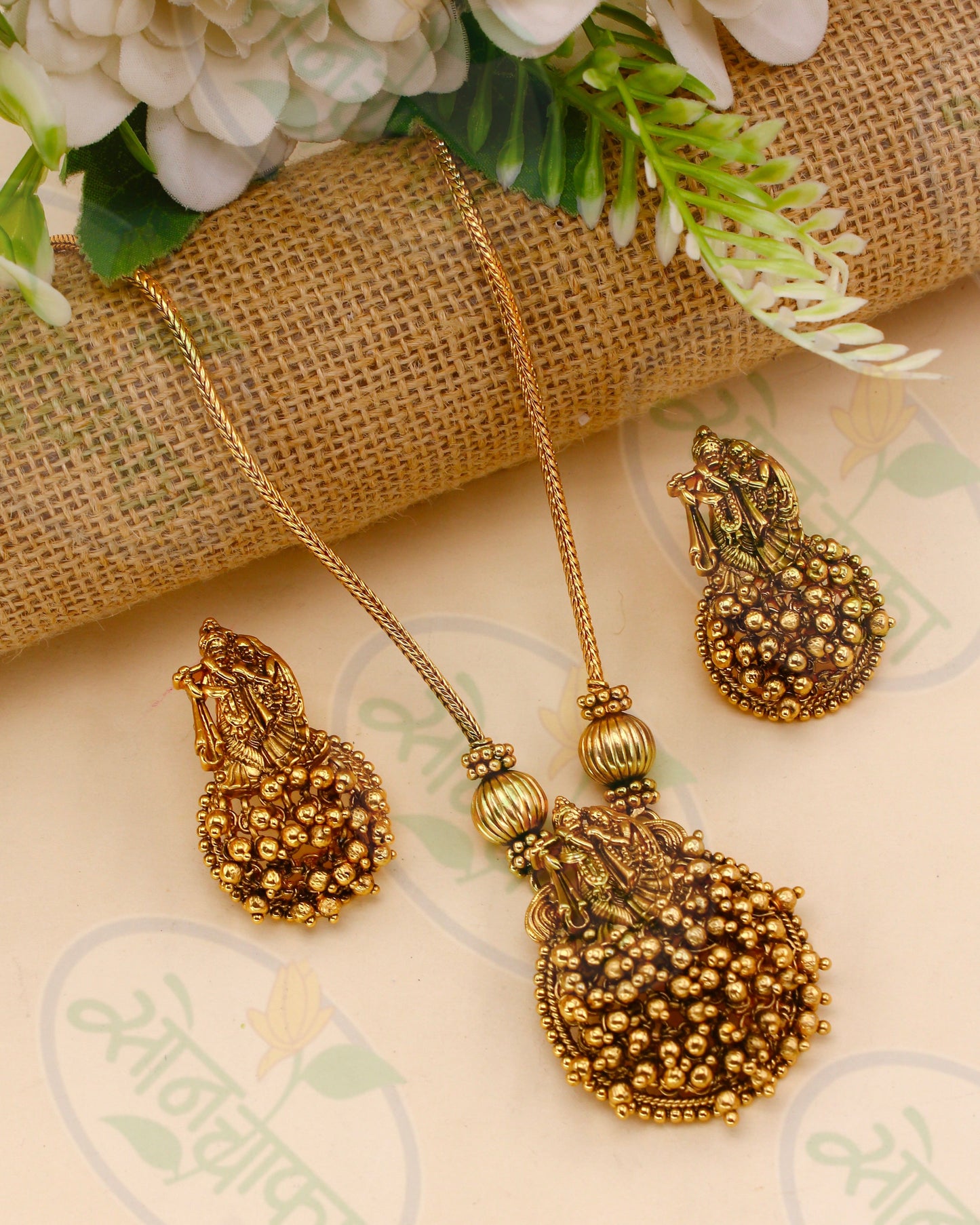 GODDESS RADHA KRISHNA NECKLACE