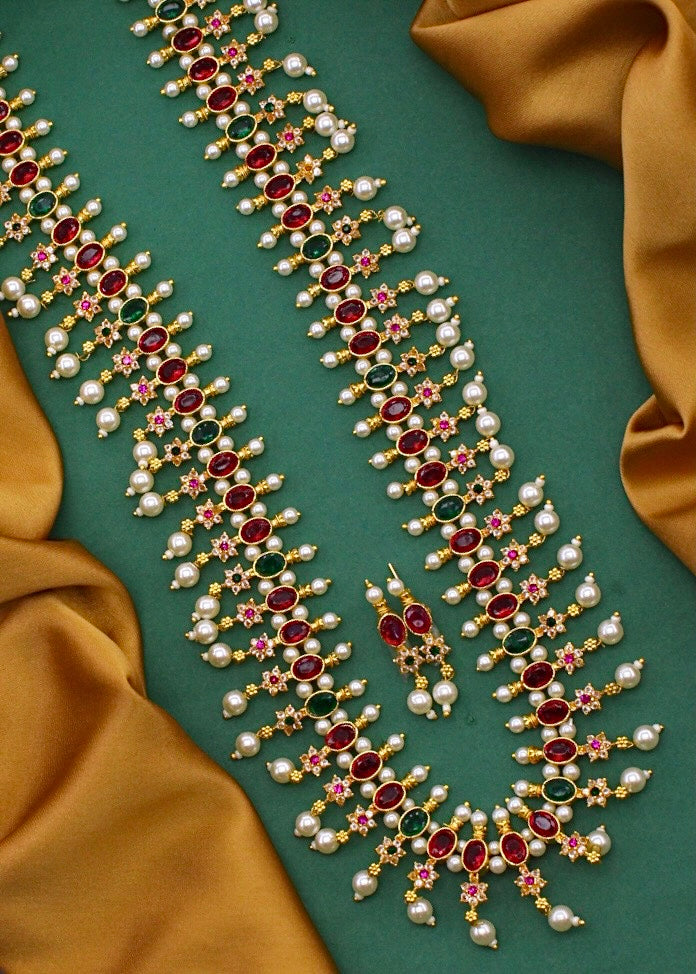 WEDDING WEAR MOTI NECKLAC