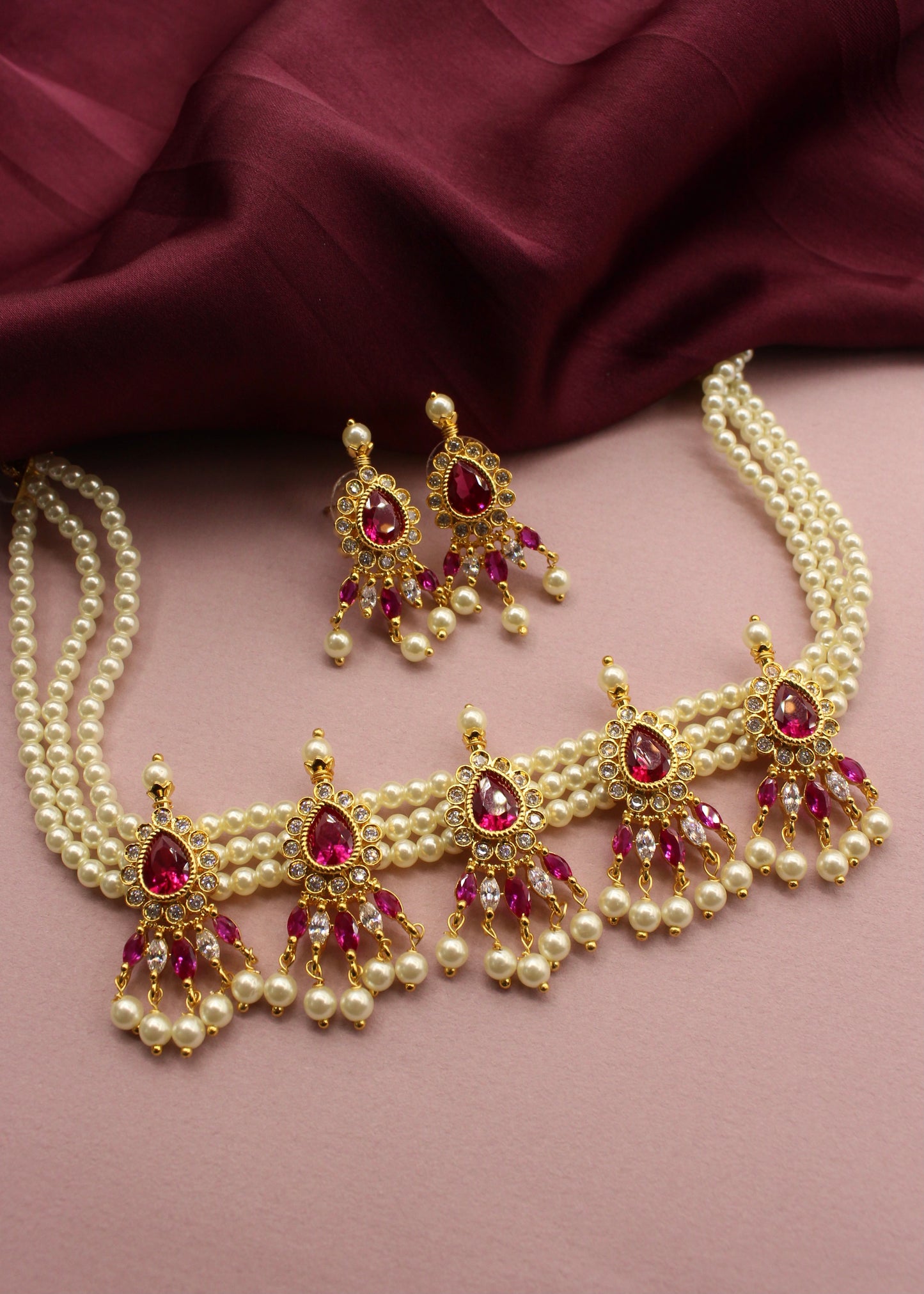 WEDDING WEAR CHOKER SET