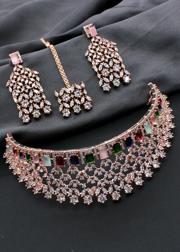 BEWITCHING DIA NECKLACE