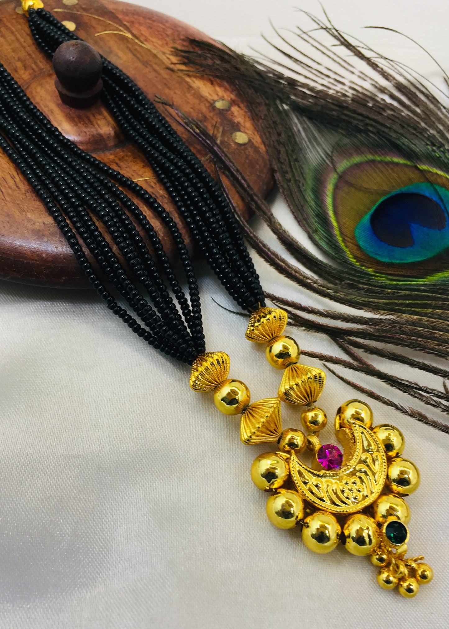 HALF MOON MALHAR MANGALSUTRA