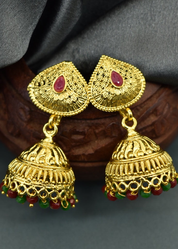 BEAUTIFUL JHUMKI EARRINGS