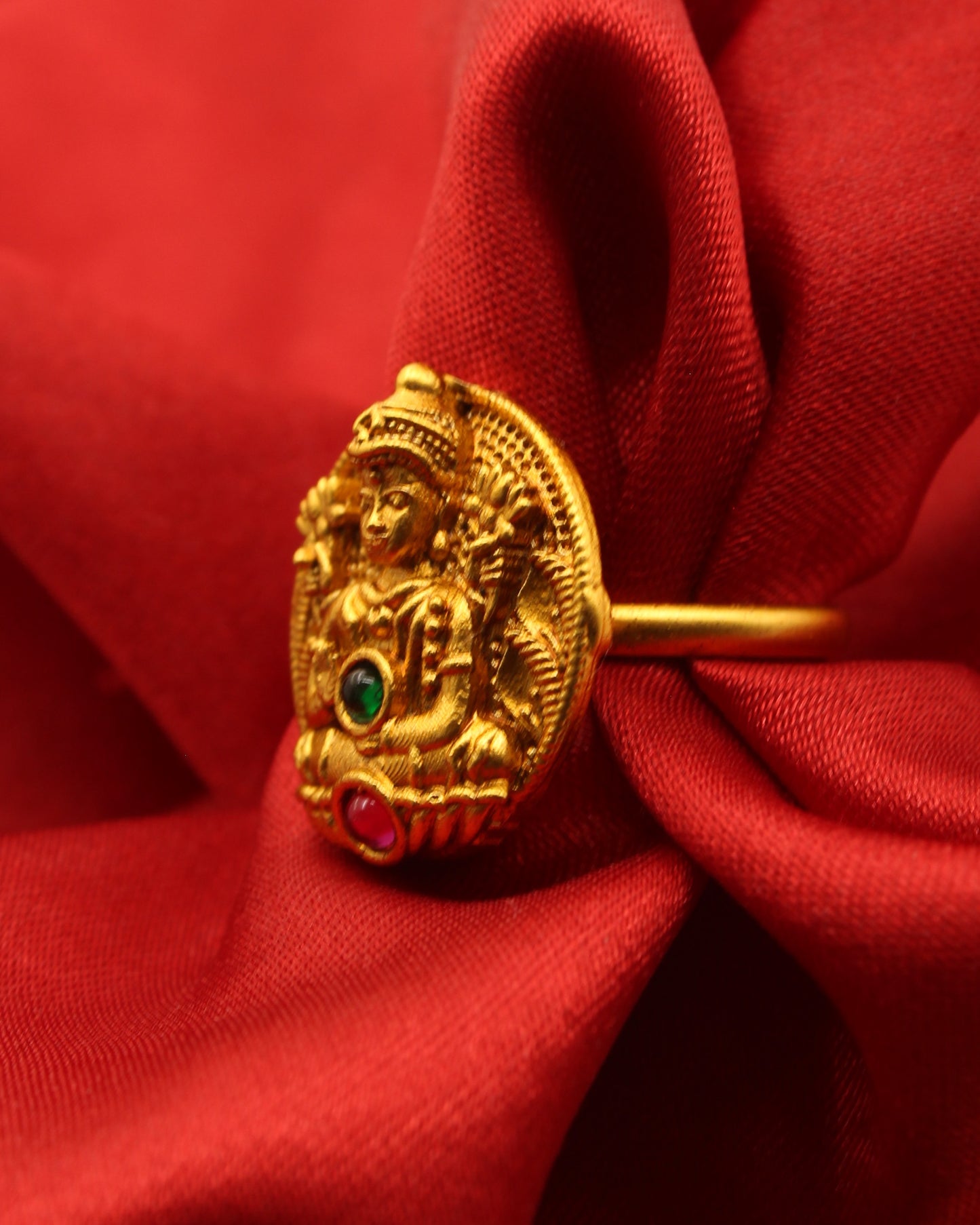 GODDESS LAXMI DESIGN RING