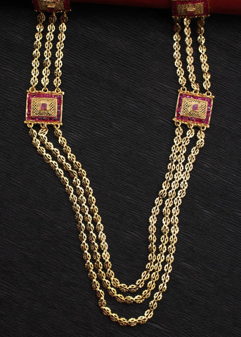 ARTISTIC GOLD PLATED MOHAN MALA