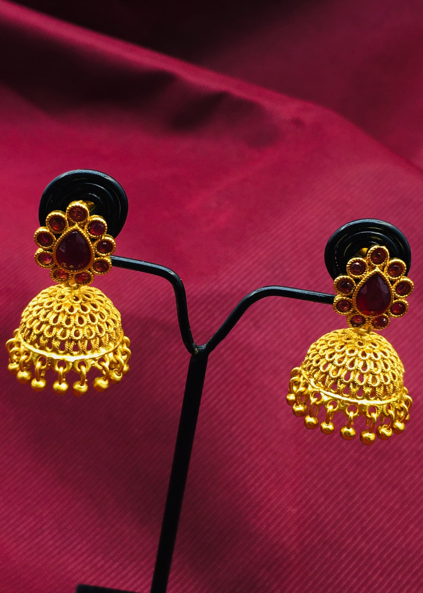 SOUTH MATTE FINISH JHUMKI