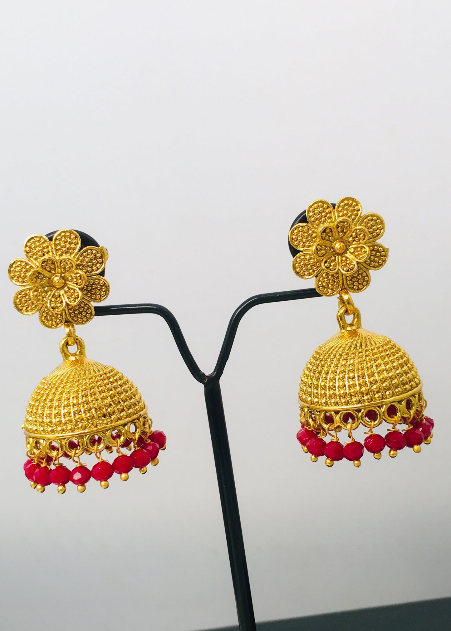 FLORAL DESIGNER JHUMKI